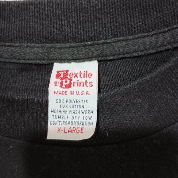 Men's Cape Cod Black T-Shirt XL  Comfortable Made in the U.S.A. Man's Shirt WOW - Picture 4 of 4